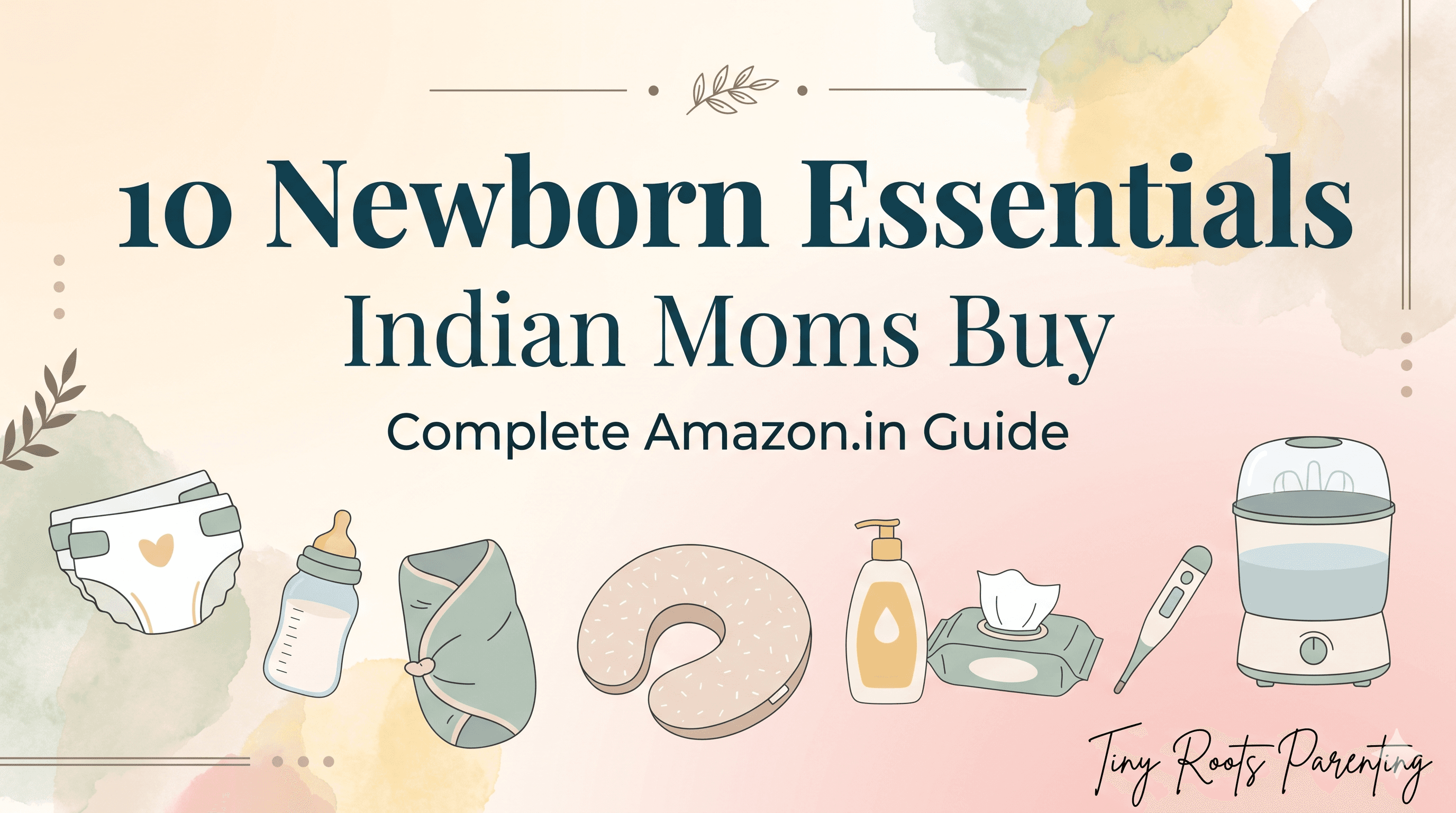 10 Newborn Essentials Indian Moms Buy: A Comprehensive Guide with Amazon.in Affiliate Links